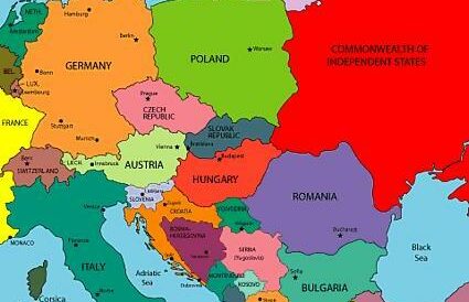 Чехия и страны ближнего зарубежья.