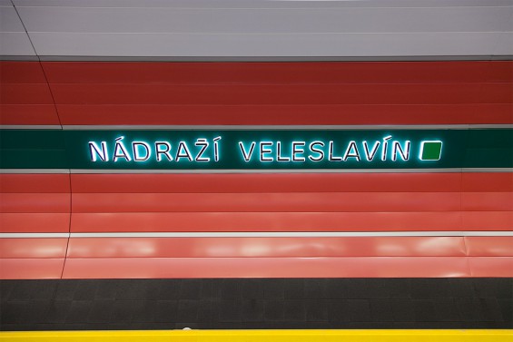 Продолжение зеленой ветки пражского метро - Надражи Велеславин / Prodloužení metra A - Nádraží Veleslavín
