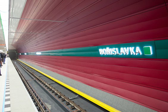 Продолжение зеленой ветки пражского метро - Боржиславка / Prodloužení metra A - Bořislavka